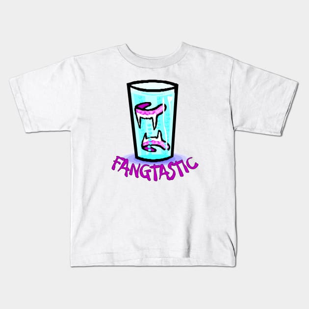 Fangtastic Kids T-Shirt by Nuletto